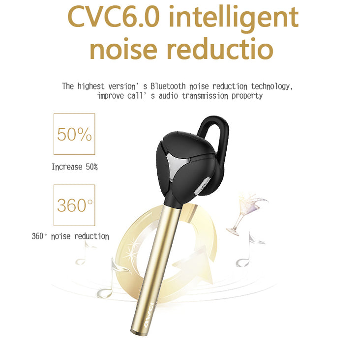 AWEI A830BL Wireless Headphones Bluetooth Earphones With Microphone - iDeviceCase.com