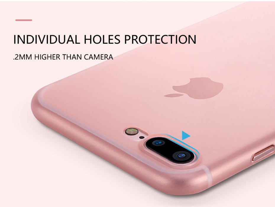 FSHANG For iphone 7 X Case Ultra Thin Protective Matte Soft Cover Coque for Apple iphone X 7 Plus 7plus Case Luxury Bumper 10 8X - iDeviceCase.com
