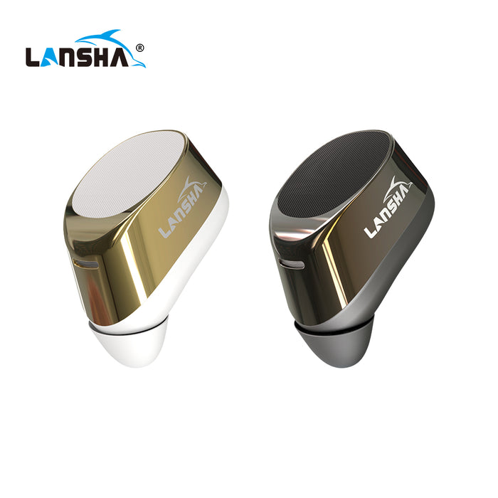 LANSHA Mini Bluetooth Earbuds Handsfree Noise Cancelling Smallest Wireless Earphone With Mic - iDeviceCase.com
