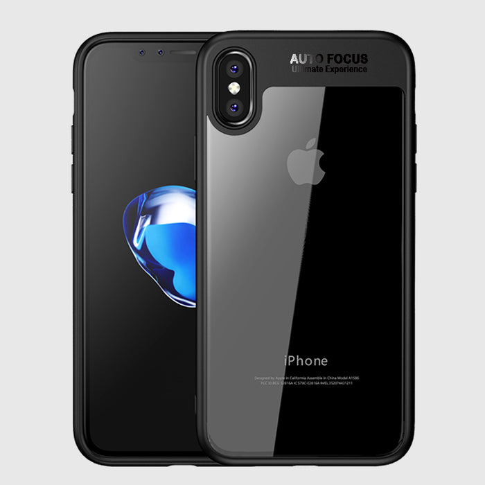 ARTISOME Full Cover Protector Case For iPhone X Fashion Ultra Slim TPU & PC Transparent Back Cover - iDeviceCase.com