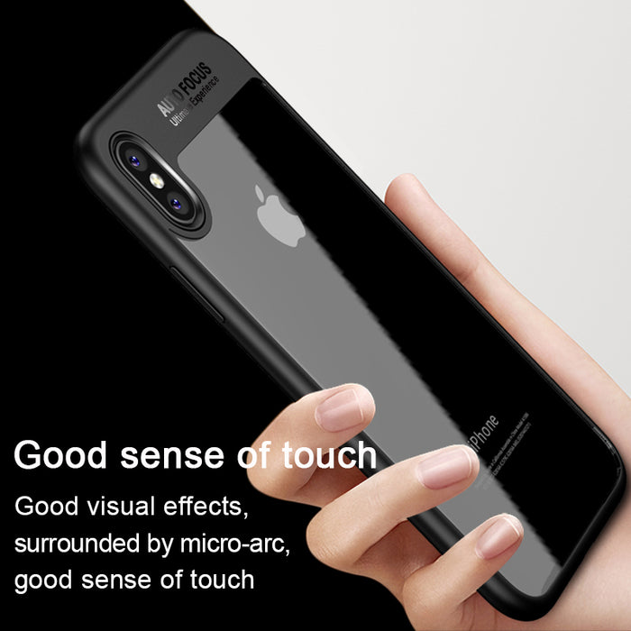 ARTISOME Full Cover Protector Case For iPhone X Fashion Ultra Slim TPU & PC Transparent Back Cover - iDeviceCase.com