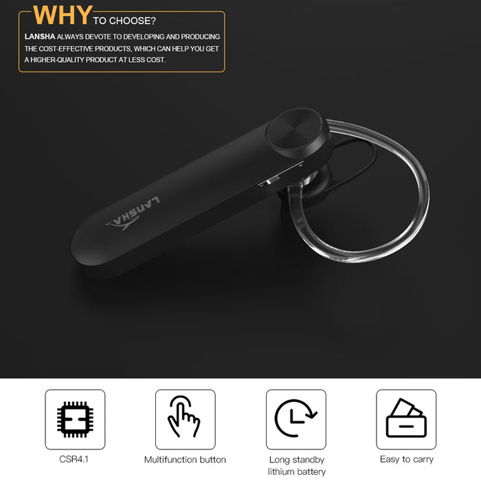 2 piece Mini Portable Handsfree Wireless Bluetooth 4.1 CSR In-ear Earphone Mic Noise Cancelling - iDeviceCase.com