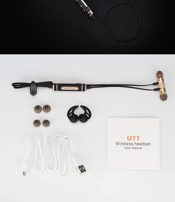 UYG U77 Bluetooth Earphone Sport Wireless earphones Stereo Headset with Mice - iDeviceCase.com