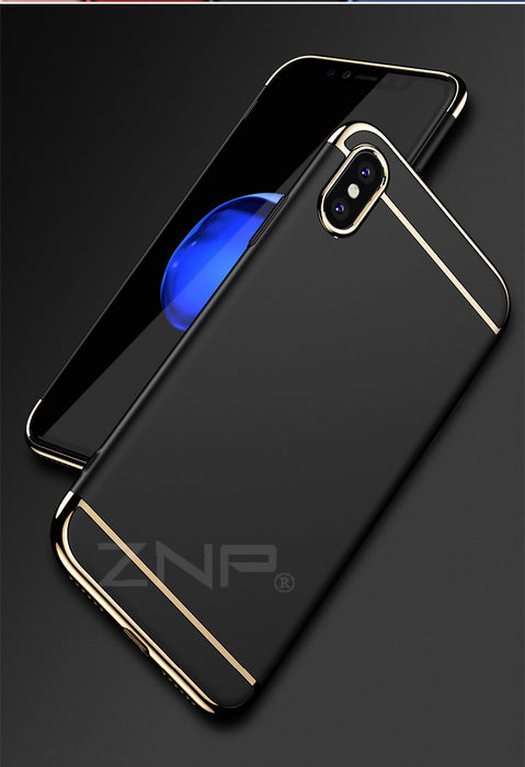 ZNP 360 Luxury Ultra Thin Shockproof Cover Cases for iPhone x 10 case PC Plastic Phone Cover - iDeviceCase.com