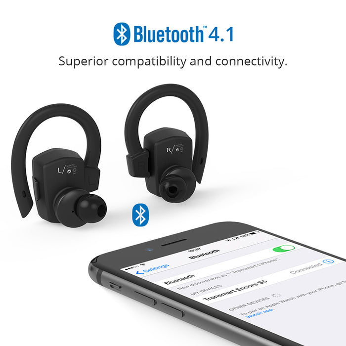 Tronsmart Encore S5 Bluetooth Earphone Headphones Passive Noise Cancelling Wireless Earphones - iDeviceCase.com