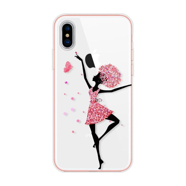 For Apple iphone X Case Ultra-thin Protection Case For iphone X Case Silicone Transparant Soft TPU For iphoneX Cover Shell - iDeviceCase.com