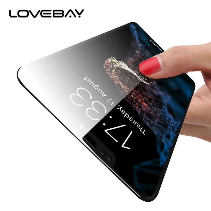 Lovebay 3D Edge Tempered Glass For iPhone X Phone Case Ultra-thin Full Protect 9H Screen Protective Film For iPhone X 5.8 Inch - iDeviceCase.com