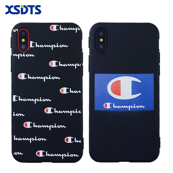 XSDTS Phone Cases For Apple iphone 8 Champion Soft Silicone TPU Case Cover - iDeviceCase.com