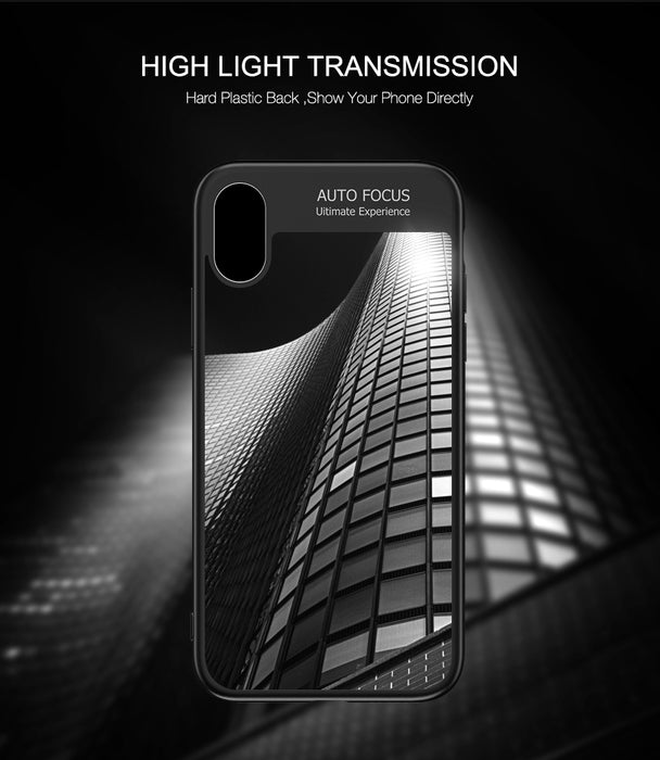 FLOVEME Transparent Case Soft TPU+Hard PC Phone Cases Ultra Thin Shockproof Cover Accessories - iDeviceCase.com