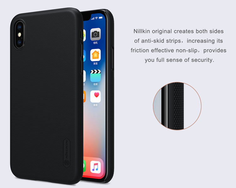 NILLKIN Super Frosted Shield matte back cover with free screen protector - iDeviceCase.com