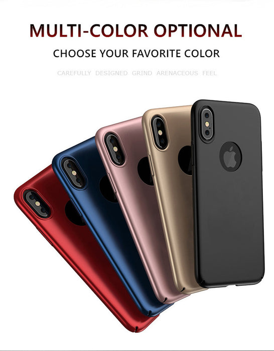 EMIUP Luxury Hard Back Plastic PC matte Cases for Apple iPhone X Red case Full Cover Phone Cases for iphone X Case Protect shell - iDeviceCase.com