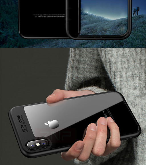 ZNP Luxury Back Soft Phone Cases For iPhone X Case TPU & PC Transparent Protective Full Cover - iDeviceCase.com