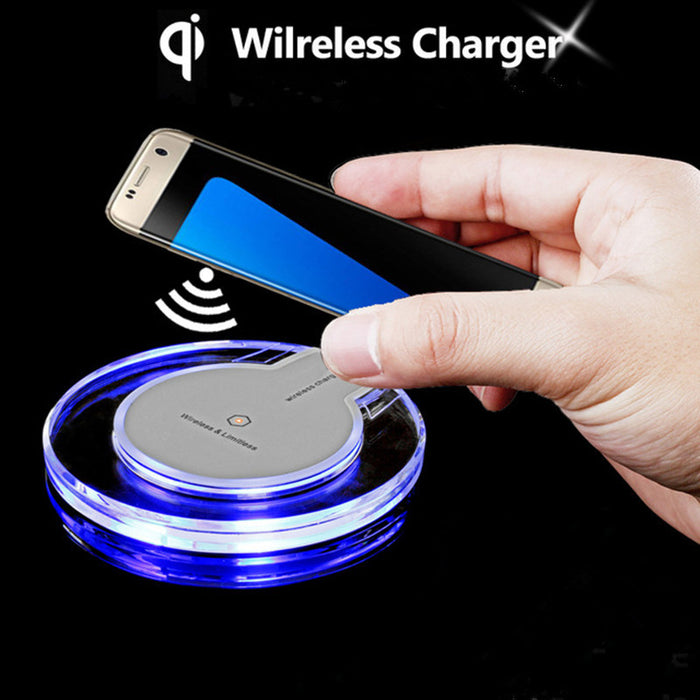 BIBOVI Crystal Qi Wireless Charger Wireless Charging Pad - iDeviceCase.com