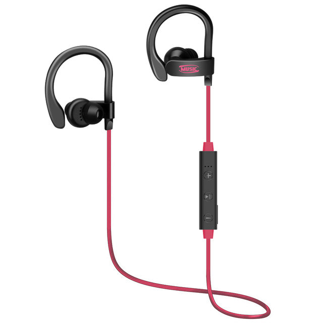 Sports Bluetooth Earphone 4.1 Stereo Earbuds Wireless Headset Bass Earphones with Mic In-Ear - iDeviceCase.com