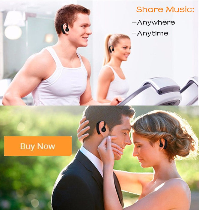 New Mini Bluetooth Earphones Wireless Headset Invisible Noise Cancelling Wireless Tiny Earbuds - iDeviceCase.com