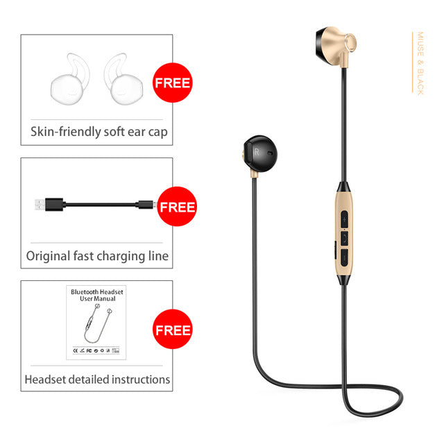 Sound Intone H2 Bluetooth Earphone Auriculare With Mic. Wireless Headsets - iDeviceCase.com