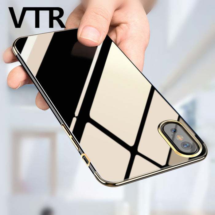 soft transparent case for iphone x full cover tpu shell Ultra Thin phone bag case - iDeviceCase.com