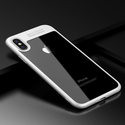 Full Protective TPU & PC Transparent Back Cover Clear Slim Phone Cases iPhoneX Funda - iDeviceCase.com