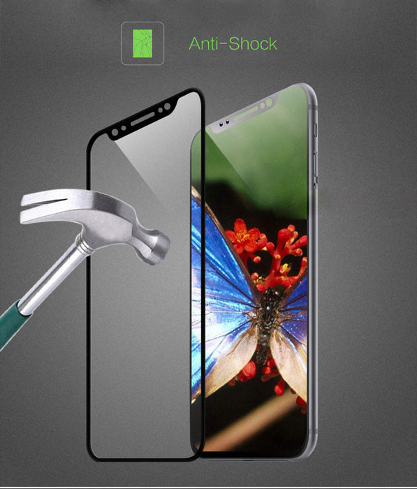 ShuiCaoRen For iPhone X Tempered Glass 9H 3D Full Screen Cover Explosion-proof Screen Protector - iDeviceCase.com