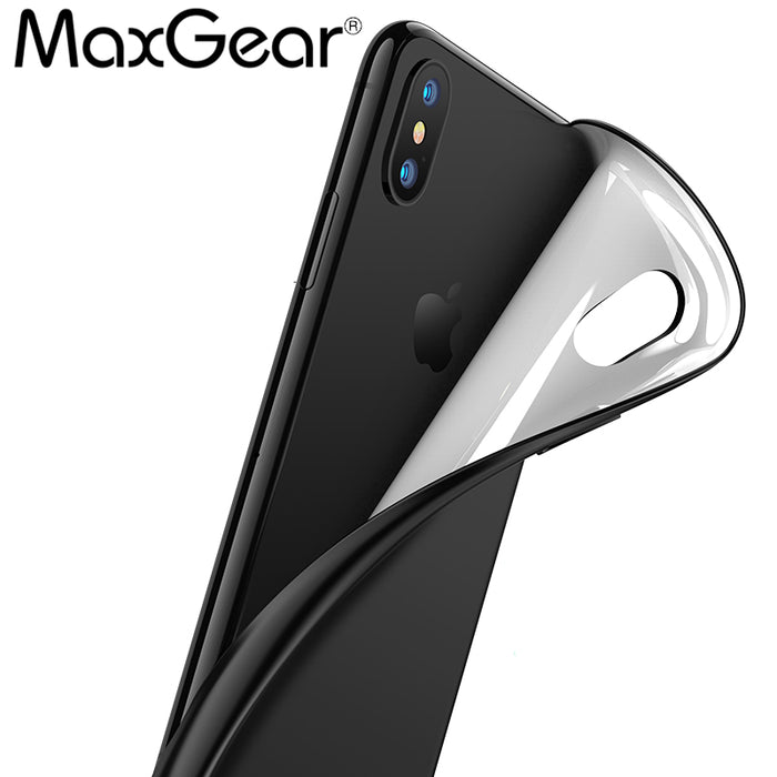 MaxGear Matte TPU Case for iPhone X Ultra-thin Comfortable Soft Cover Fitted Protective Cover - iDeviceCase.com