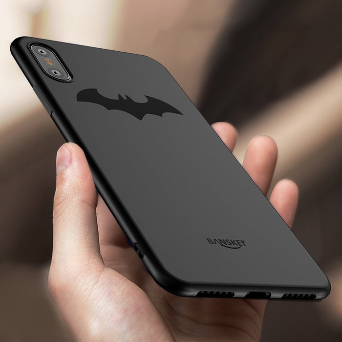 Luxury Batman Soft Silicone Case For iPhone X Coque 360 Protection High Quality TPU Phone Case For iPhone 8 / 8 Plus Cover New - iDeviceCase.com