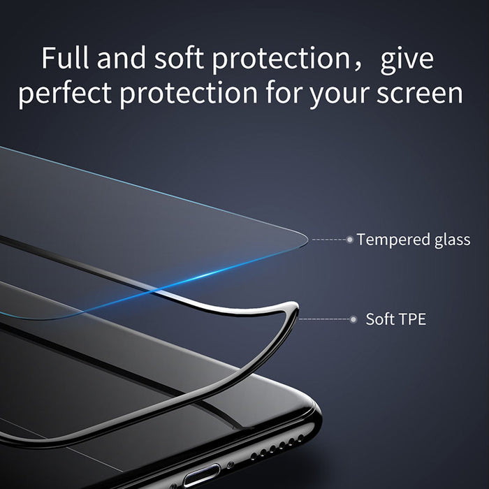 Baseus 3D Full Screen Protector For iPhone X Full Screen Cover PET + Tempered Glass - iDeviceCase.com