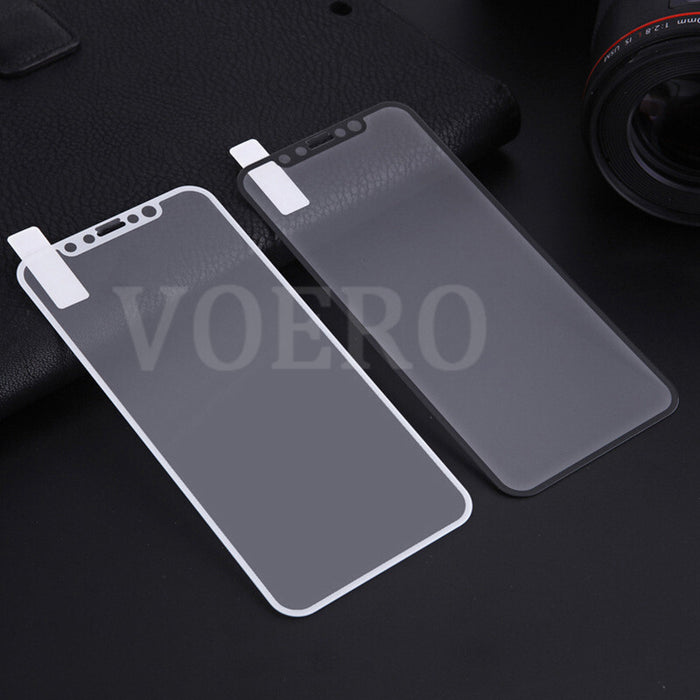 VOERO Luxury Tempered Glass Full Cover Screen Protector 3D Curved Soft Edge Protector Case - iDeviceCase.com
