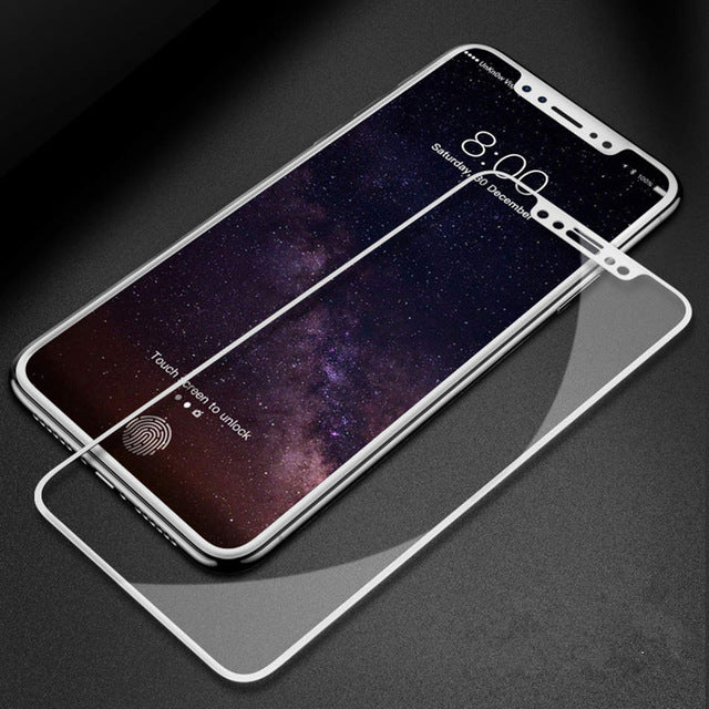 3D Round Curved Edge Tempered Glass full cover Screen Protector Film - iDeviceCase.com