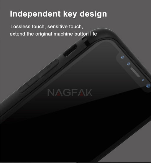 NAGFAK Luxury Back Matte Soft Silicon Cases - iDeviceCase.com