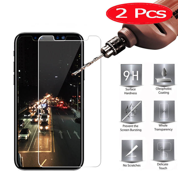 2Pcs MRGO Tempered Glass for iPhone X on Screen Protector Phone Film - iDeviceCase.com