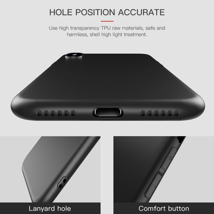 PZOZ ultra thin soft protector cover bumper slim silicone mask accessories housing for iphonex casing - iDeviceCase.com