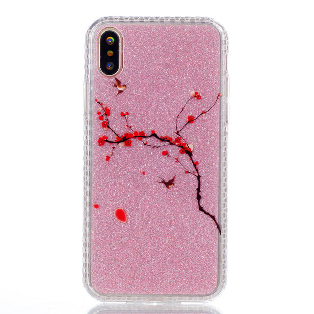 For iPhone 7 6 Plus 8 5 S X Case Cute Silicone Back Case For Samsung Galaxy S8 Plus S7 Edge J7 J5 2016 J3 6 A7 A3 A5 2017 Cover - iDeviceCase.com