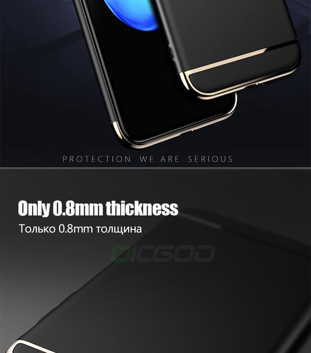 OICGOO Luxury 360 Degree Ultra Thin Cases Full Cover Case Shockproof Protective Shell Cape - iDeviceCase.com