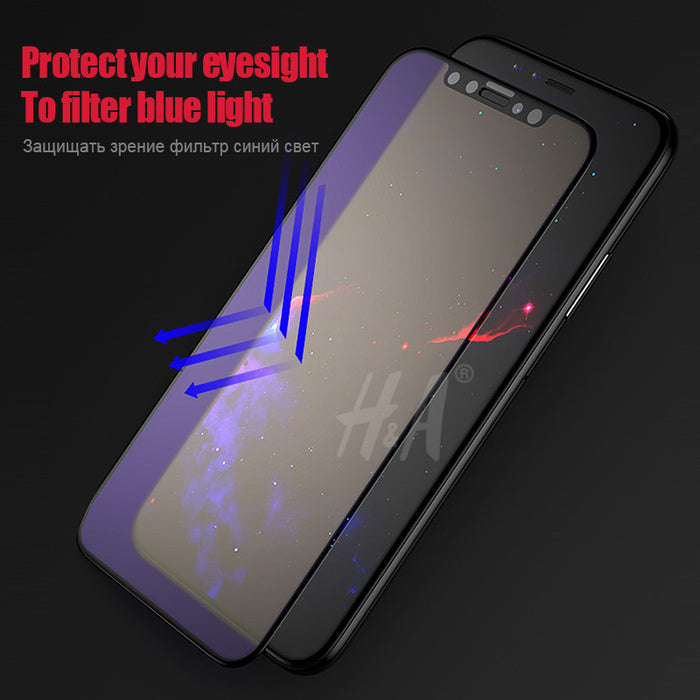 H&A 4D(2nd Gen 3D) Full Curved Edge Tempered Glass For iPhone X Screen Protector For iPhone X 10 Tempered Glass Cover - iDeviceCase.com