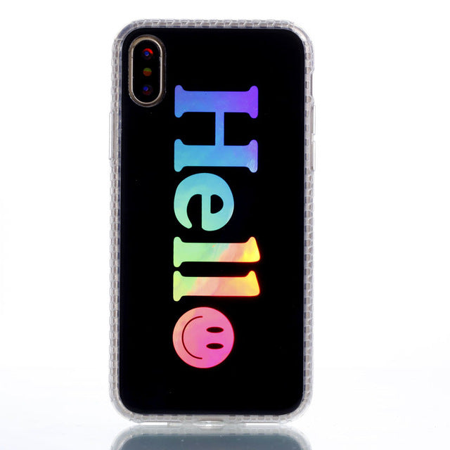 Lekaari TPU Case For iPhone 7 Plus 8 6 5 S X Colorful Case - iDeviceCase.com
