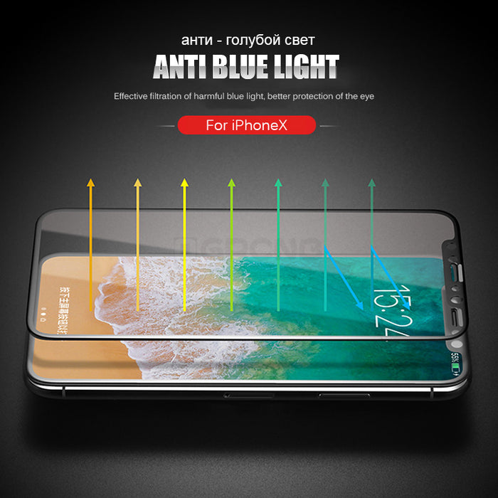 Tempered Glass For iPhone X 3D Full Cover Soft edge Tempered Glass protective film - iDeviceCase.com