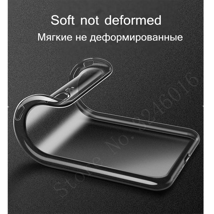 Transparent Soft Protection Cases Clear Silicon TPU Ultra thin Cover - iDeviceCase.com
