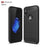 Uftemr Back Cover For iPhone X Case Carbon Fiber Brushed Soft TPU Silicone Shockproof - iDeviceCase.com