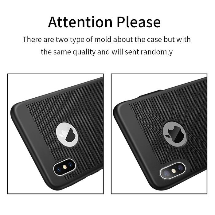 MANTIS Heat Dissipation Phone Hard Back PC Case Full Protective Matte Breath Phone Bag Case - iDeviceCase.com