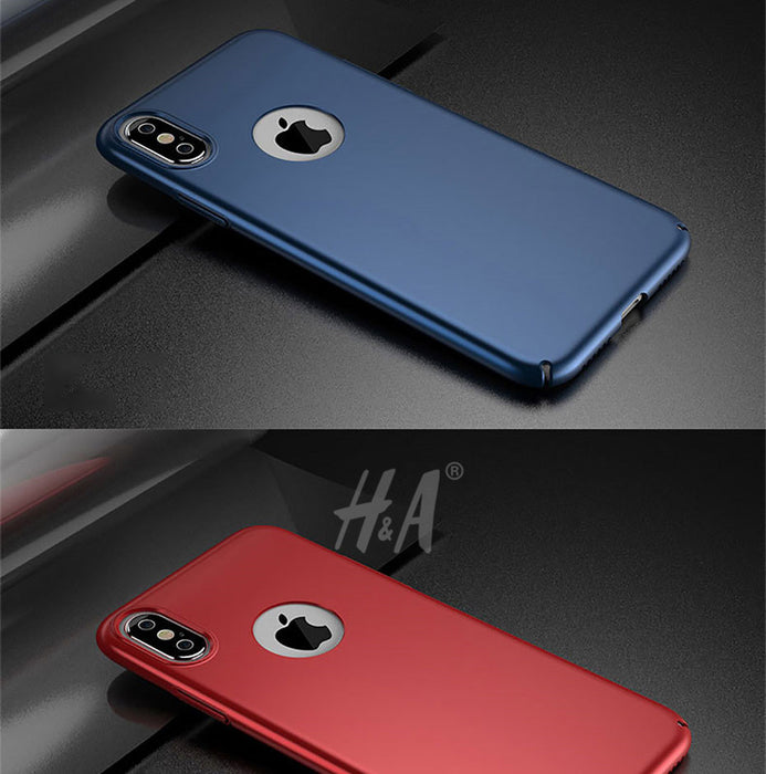 Luxury Fashion Case For iPhone X Cases Cover For Apple iPhone X Case Hard Matte Protect shell 360 Full Phone Cover H&A - iDeviceCase.com