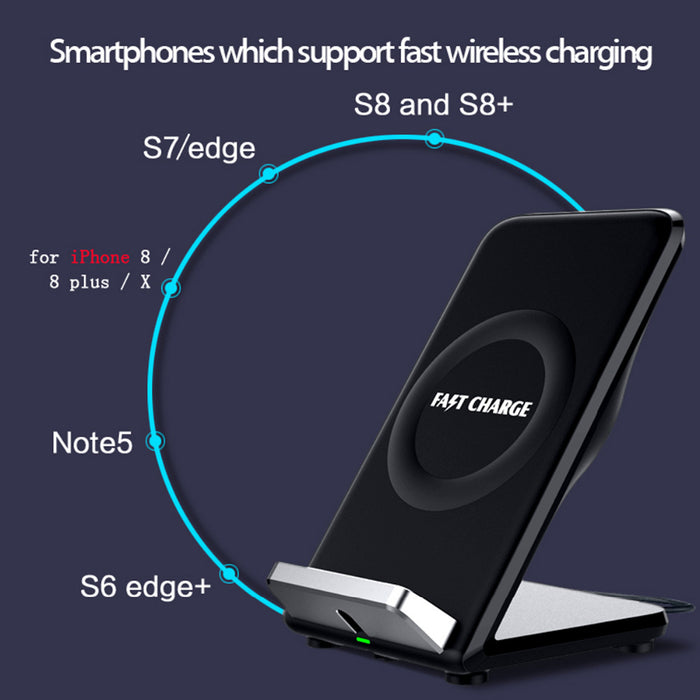 [Qi Wireless Charger For iPhone 8 plus X],Norwolf Original Wireless Charger Charging Pad - iDeviceCase.com