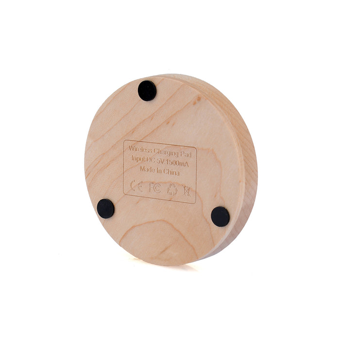 Wooden wireless charger Qi Wireless Charging Pad Made of Solid Wood - iDeviceCase.com