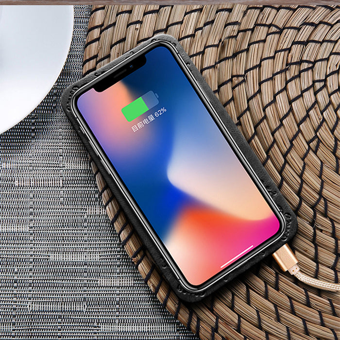 Qi Wireless Charger 5V/2A PU leather Ultra thin wireless charger pad - iDeviceCase.com