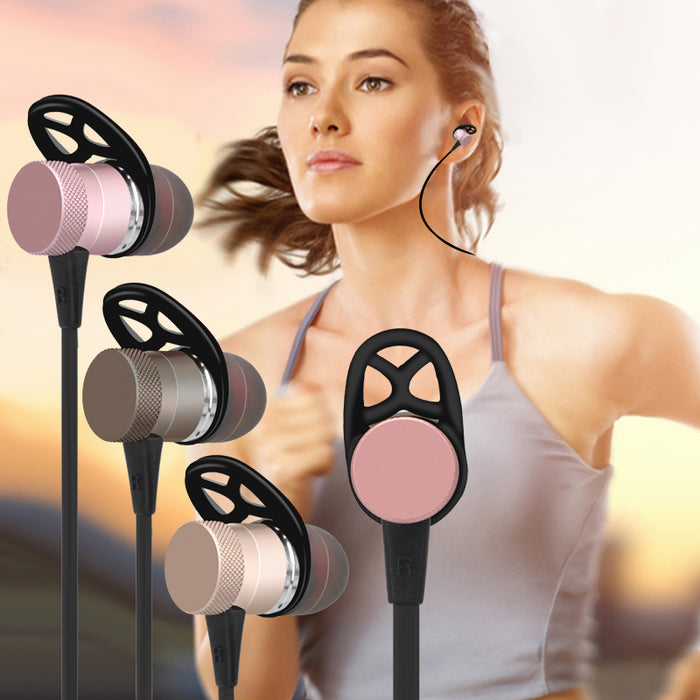 Wireless Bluetooth Earphones M98 Metal Magnetic Super Bass Headsets Earbuds With Mic - iDeviceCase.com