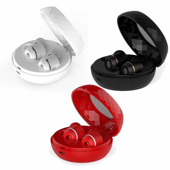 Ollivan I7s Dual Ear TWS Bluetooth Earphone Earbuds Mini Wireless Earphone for Iphone 8 for Samsung Ultra Small Invisible Design - iDeviceCase.com