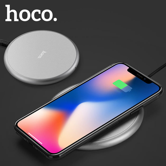 HOCO QI Wireless Charger for iPhone X 8 8 Plus Fast Wireless Charging Pad for Samsung Galaxy S8 S8 Plus S7 Edge 2017 New - iDeviceCase.com