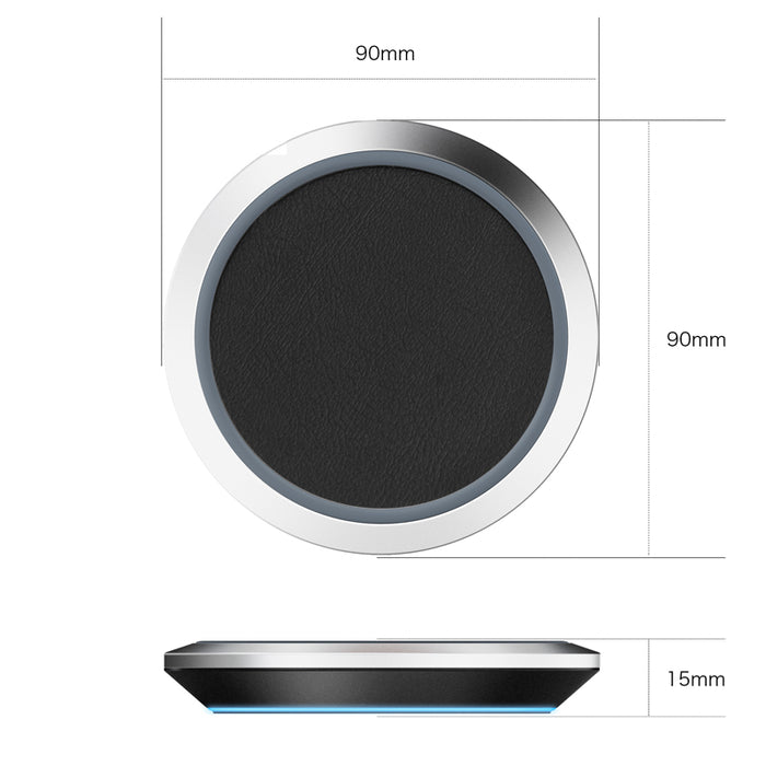 CHUNFA New Qi Wireless Charger for iPhone 8 8 Plus Desktop Black Qi Wireless Charging for iPhone X Charge Dock Charger Adapter - iDeviceCase.com