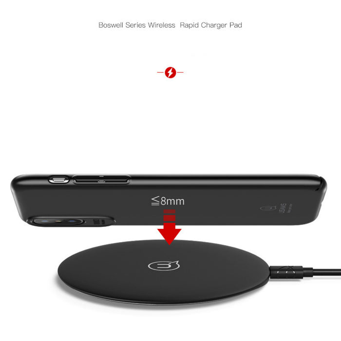 Universal Qi Wireless Charger Phone Adapter Fast Charging Pad Transmitter - iDeviceCase.com