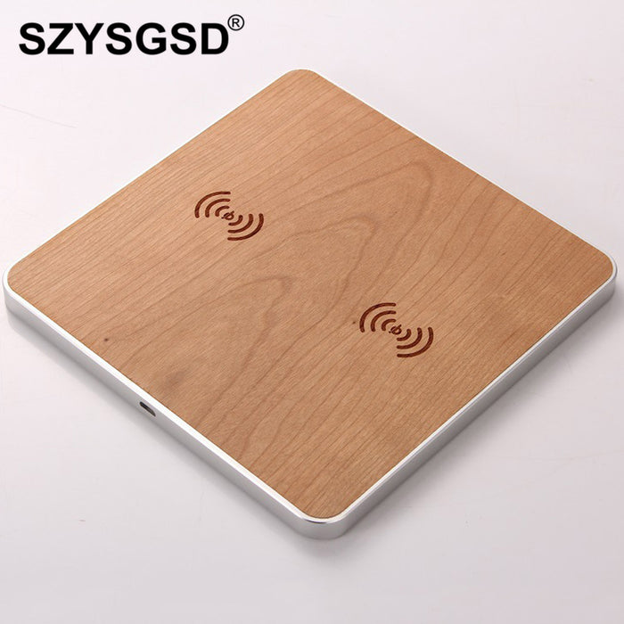 SZYSGSD Dual Qi Wireless Charger Pad wireless Charging - iDeviceCase.com