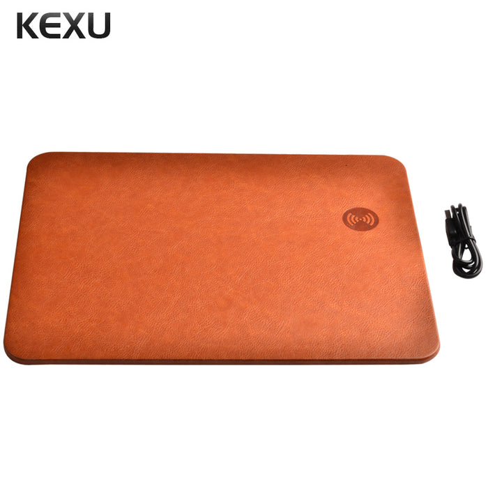 KEXU 2 in 1 Wireless Charger Pad Mouse Pads Phone Stand Charging Transmitter for iPhone 8 iPhone X Samsung Nokia HTC Motorola LG - iDeviceCase.com